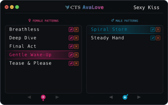 The AvaLove HUD