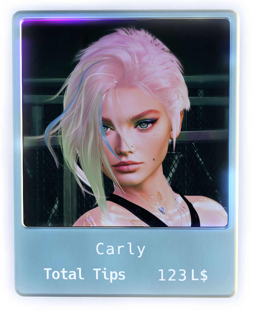 The default tip jar board